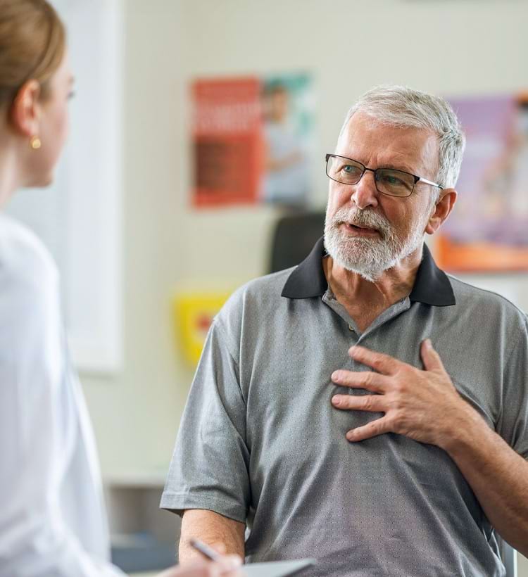 Nach Herzinfarkt Banner